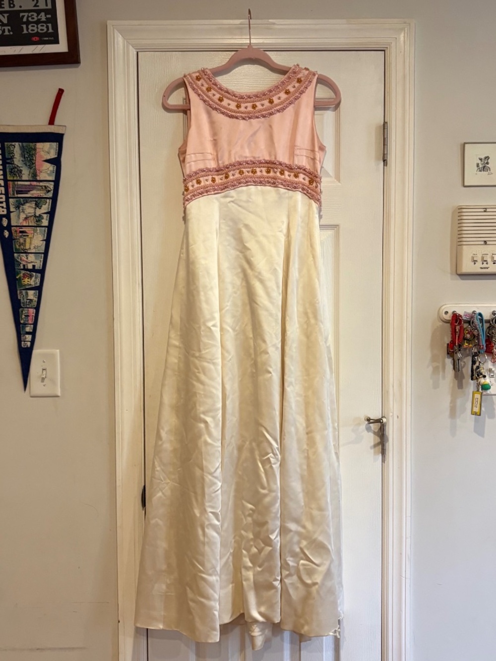 1960s Silk Dress